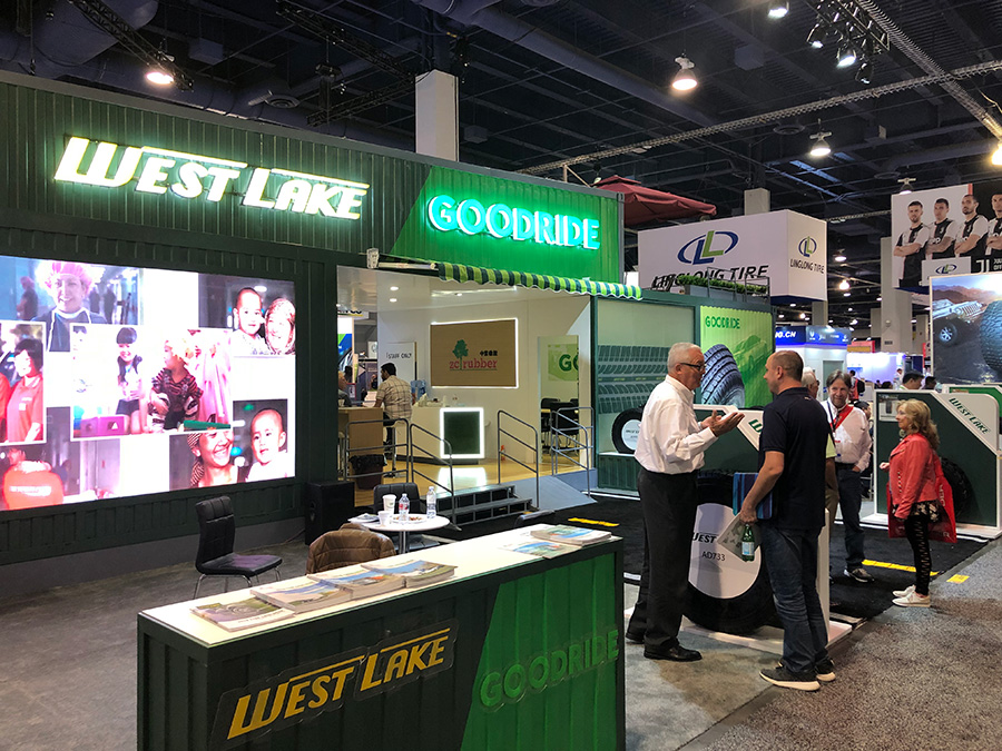 Goodride tire attended the SEMA Show 2019 
