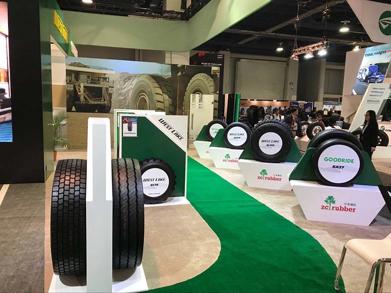 Goodride tire at SEMA show 2018 in U.S