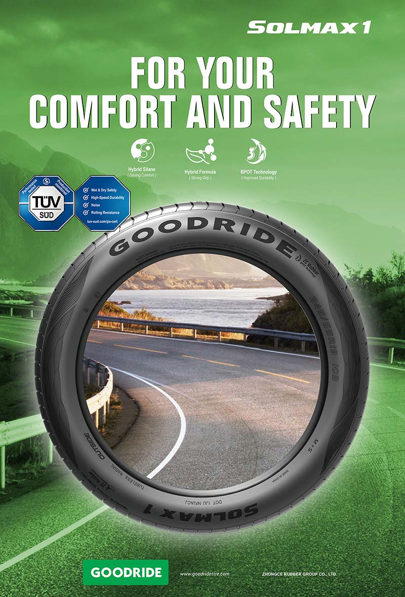GOODRIDE launched New Flagship Tire for Europe at Tire Cologne